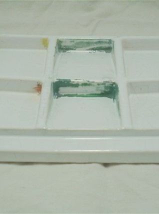Ancienne palette de peinture 