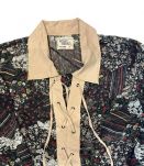 Chemise floral bohème vintage 