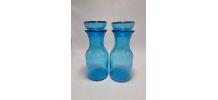 Paire de pots Lever bleus
