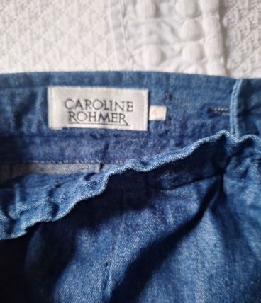 Jupe vintage Caroline Rohmer denim