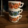 3 tasses a café lotus Arcopal
