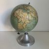 Globe terrestre Taride aluminium vintage 1940 mappemonde - 3