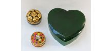  lot de 3 boîtes décoratives de différentes formes et taille