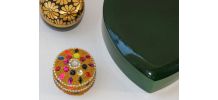  lot de 3 boîtes décoratives de différentes formes et taille