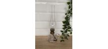 Lampe à huile en verre