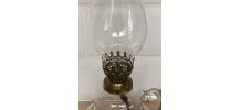 Lampe à huile en verre