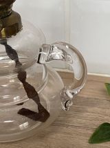 Lampe à huile en verre