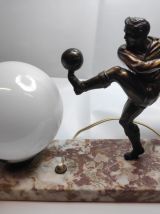 Lampe de chevet "Footbaleur"