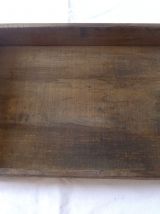 Boite  en bois  MOBIL , vintage