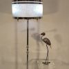 Magnifique lampadaire Italien 70’s chromé 3 feux 
