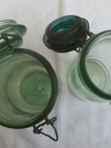 bocaux vintage, lot  de 2