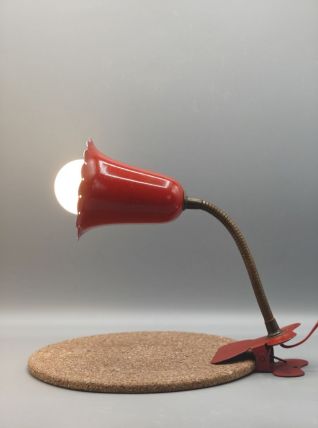Charmante lampe à pince années 50