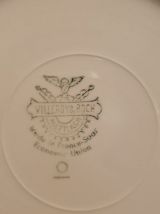 Ancien service À café dessert Villeroy et Boch doré
