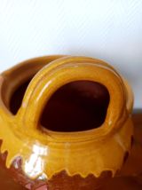 Jardinière poterie vernissée vintage 