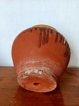 Jardinière poterie vernissée vintage 