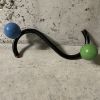 Patère 2 boules années 50