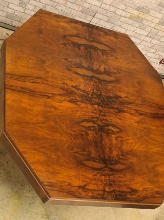  table art deco plaquage original h70x126x110 possibilité de