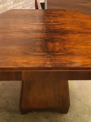  table art deco plaquage original h70x126x110 possibilité de