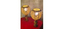 paire de lampes de chevet style scandinave design vintage ab