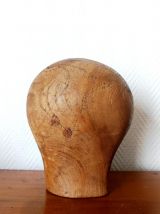 Forme à chapeau ancienne en bois 