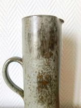 Broc en grès émaillé vintage 1950 