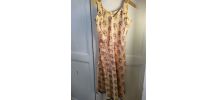 Robe vintage Artibus en soie T. 34