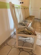 6 chaises blanches ikéa
