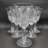 Verres à pied en cristal