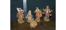 Lot de 5 Fontanini collection personnages crèche avec boîtes