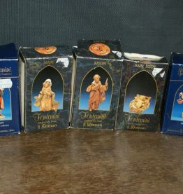 Lot de 5 Fontanini collection personnages crèche avec boîtes