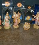 Lot de 5 Fontanini collection personnages crèche avec boîtes