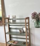 Etagère de bouquiniste vintage
