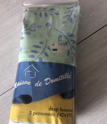 Drap housse 2 places neuf années 90