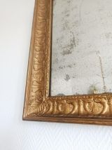 Miroir bois doré style Louis Philippe 