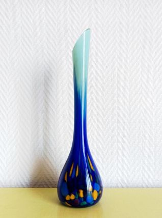 Vase soliflore verrerie La Rochere 