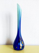 Vase soliflore verrerie La Rochere 