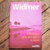 L'homme que Ma Mère a Aimé- Urs Widmer- Gallimard  