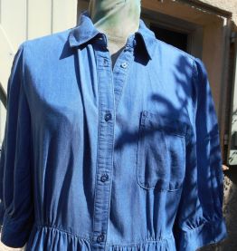 RPBE STUME SOEUR BLEUE TAILLE 42 NEUF COTON