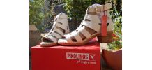  SANDALES PIKOLINOS NEUF BLANCC T 38 NEUF BOITE 