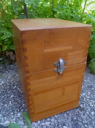 Boite a fiches , vintage
