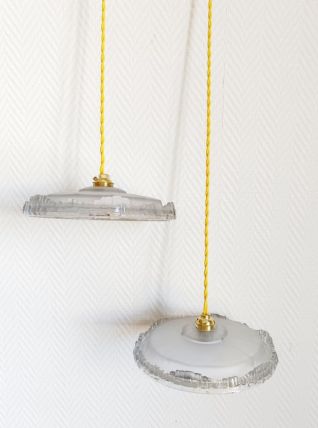 Paire de suspensions art déco Ezan 