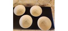 Lot de 4 bols céramiques Quadripoguo Italie