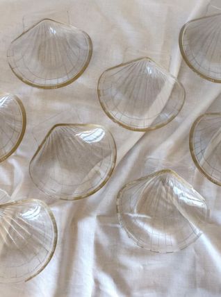 8 coupelles Saint Jacques Pyrex vintage 