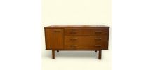 Enfilade vintage basse petit format style scandinave 