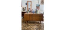 Enfilade vintage basse petit format style scandinave 