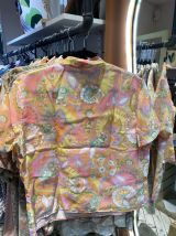 Chemise vintage style peace and love années 70 
