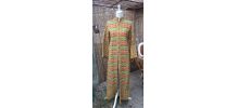 Maxi Robe/Manteau - Cachemire Indien VINTAGE 1970