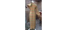 Maxi Robe/Manteau - Cachemire Indien VINTAGE 1970