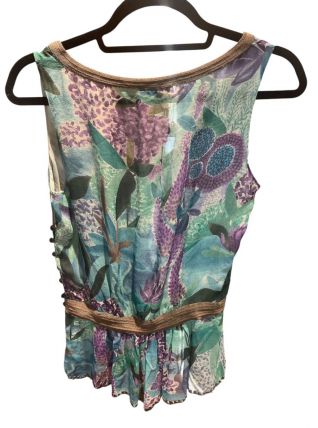 Haut Missoni silk floral