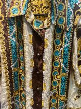 Chemise imprimée baroque 